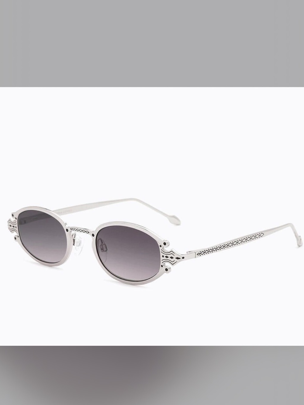 Carolina Lemke Berlin Eyewear- Bounce, Matte Black/Silver. - CL3321-03.